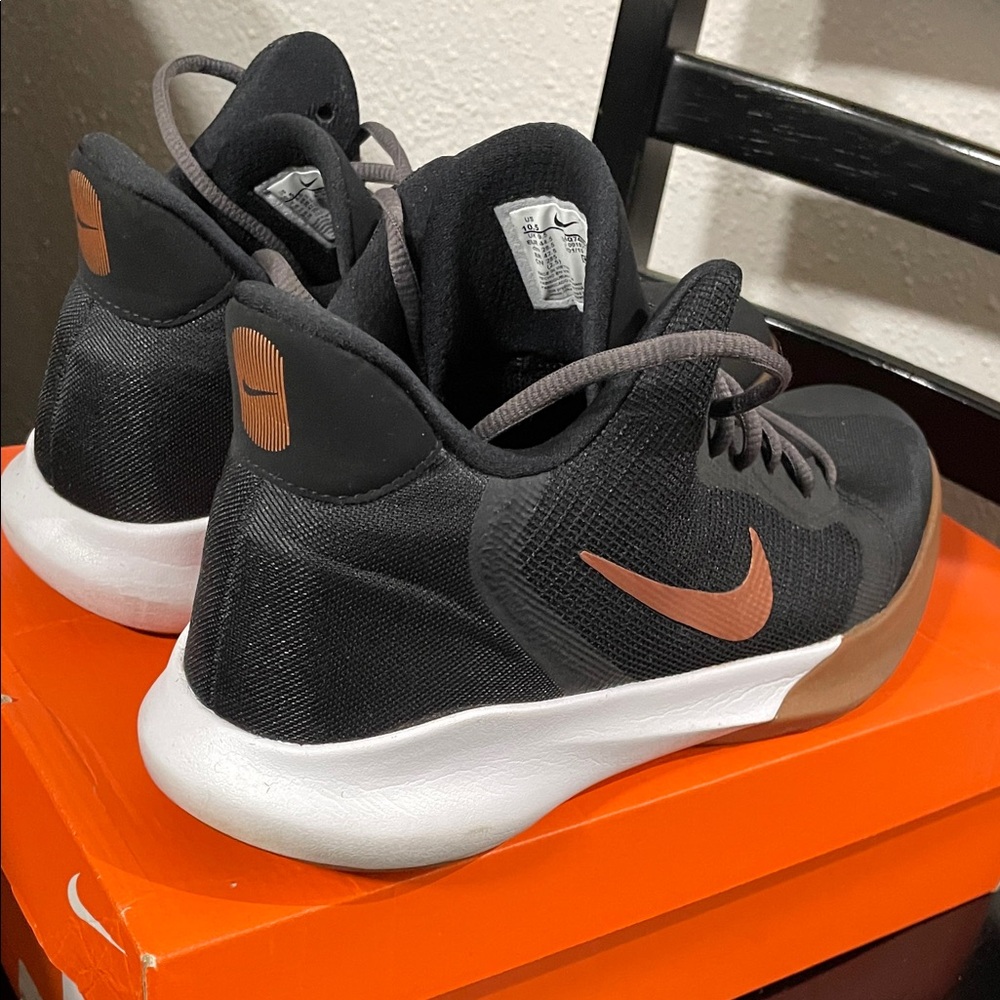 Nike Precision III Black with Brown Accents - Picture 7 of 8